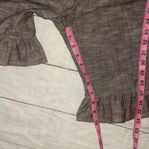 Matilda Jane Clothing MJ Hammond Bay Lindy Big Ruffles Girls sz 4 Cropped - Picture 6 of 6